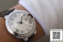 Ballon Bleu De Cartier 33mm W6920086 V6 Factory White Dial - Watches