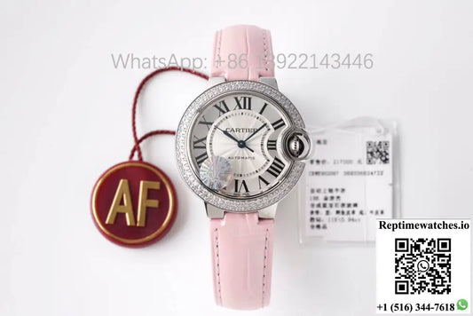 Ballon Bleu De Cartier 33MM WE902067 AF Factory Diamond-set Bezel