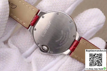 Ballon Bleu De Cartier 33MM WSBB0022 TW Factory Red Dial - Watches