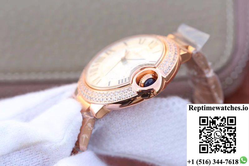 Ballon Bleu De Cartier 36Mm We902064 V9 Factory White Dial-Rep Time Watches