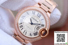 Ballon Bleu De Cartier 36MM WE902064 V9 Factory White Dial - Watches