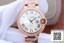 Ballon Bleu De Cartier 36MM WE902064 V9 Factory White Dial - Watches