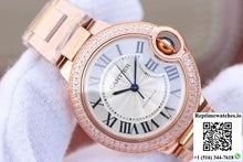 Ballon Bleu De Cartier 36MM WE902064 V9 Factory White Dial - Watches