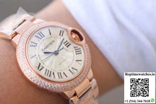 Ballon Bleu De Cartier 36MM WE902064 V9 Factory White Dial - Watches