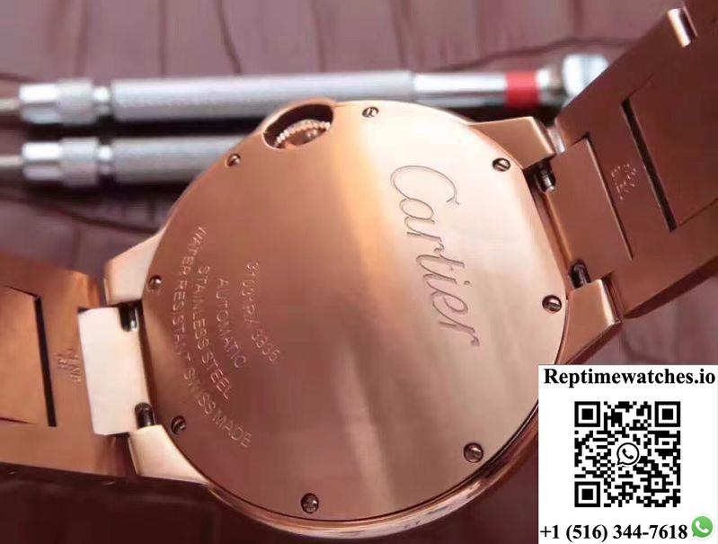 Ballon Bleu De Cartier 42Mm V6 Factory White Dial-Rep Time Watches