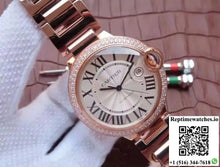 Ballon Bleu De Cartier 42MM V6 Factory White Dial - Watches