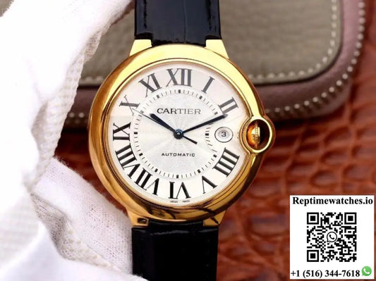 Ballon Bleu De Cartier 42mm W6900551 V9 Factory Silver Dial - Watches