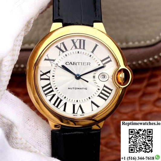 Ballon Bleu De Cartier 42Mm W6900551 V9 Factory Silver Dial-Rep Time Watches