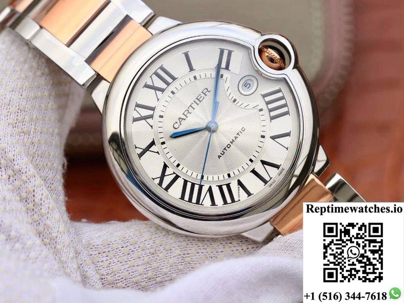 Ballon Bleu De Cartier 42Mm W69009Z3 V6 Factory White Dial-Rep Time Watches