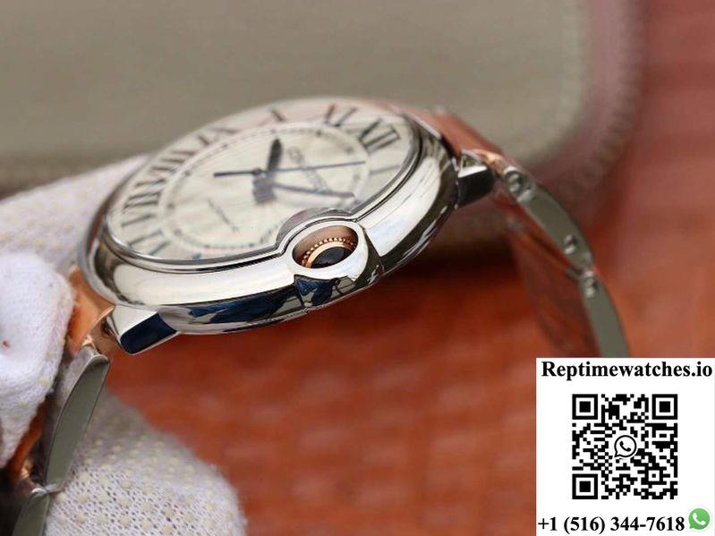 Ballon Bleu De Cartier 42Mm W69009Z3 V6 Factory White Dial-Rep Time Watches