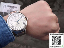 Ballon Bleu De Cartier 42mm W69009Z3 V6 Factory White Dial - Watches