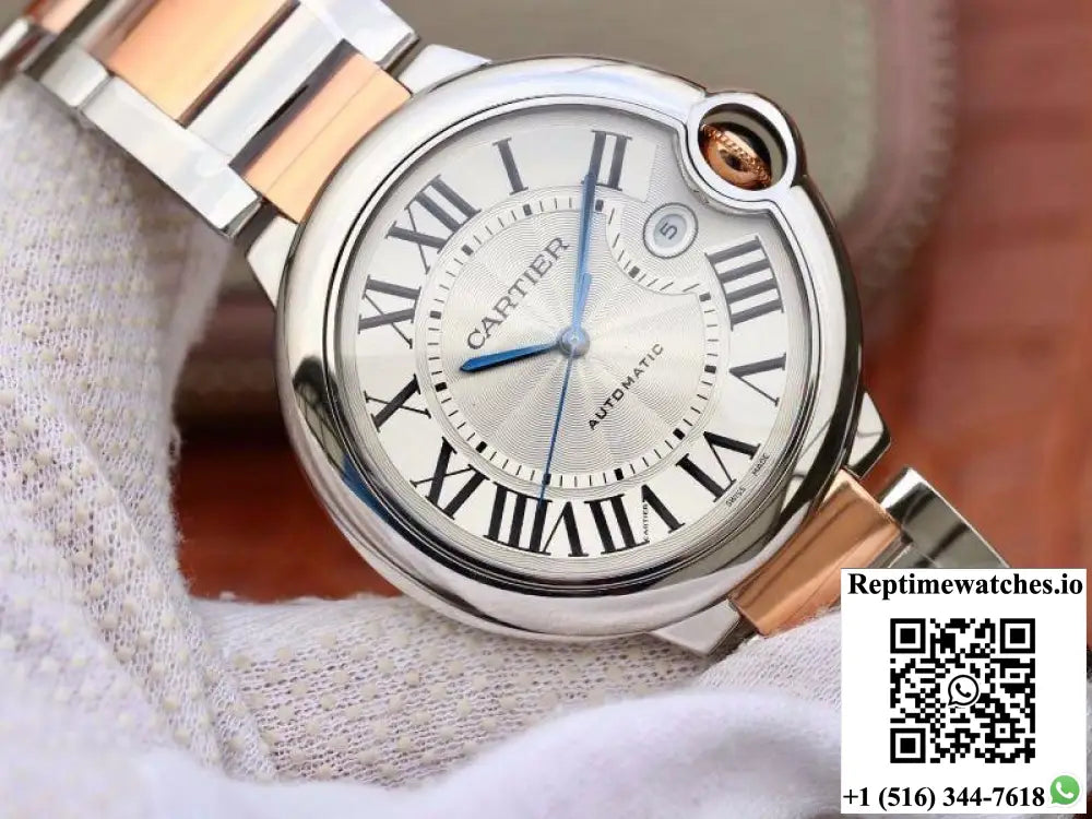 Ballon Bleu De Cartier 42mm W69009Z3 V6 Factory White Dial - Watches