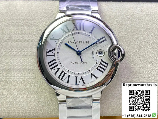 Ballon Bleu De Cartier 42MM W69012Z4 3K Factory White Dial AI Factory