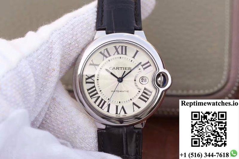 Ballon Bleu De Cartier 42Mm W6901351 V9 Factory Silver Dial-Rep Time Watches