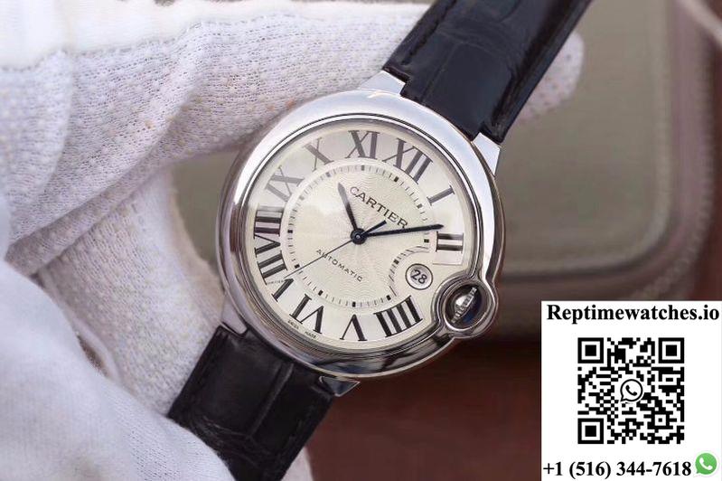 Ballon Bleu De Cartier 42Mm W6901351 V9 Factory Silver Dial-Rep Time Watches