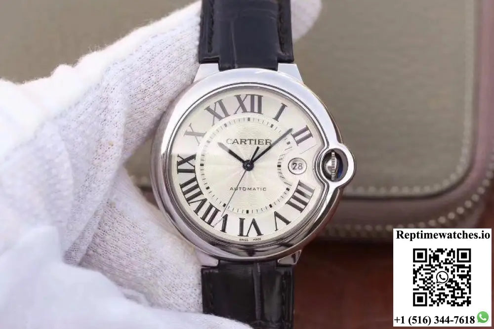 Ballon Bleu De Cartier 42MM W6901351 V9 Factory Silver Dial - Watches