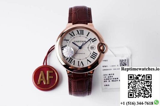 Ballon Bleu De Cartier 42Mm Wgbb0030 Af Factory Silver Dial-Rep Time Watches