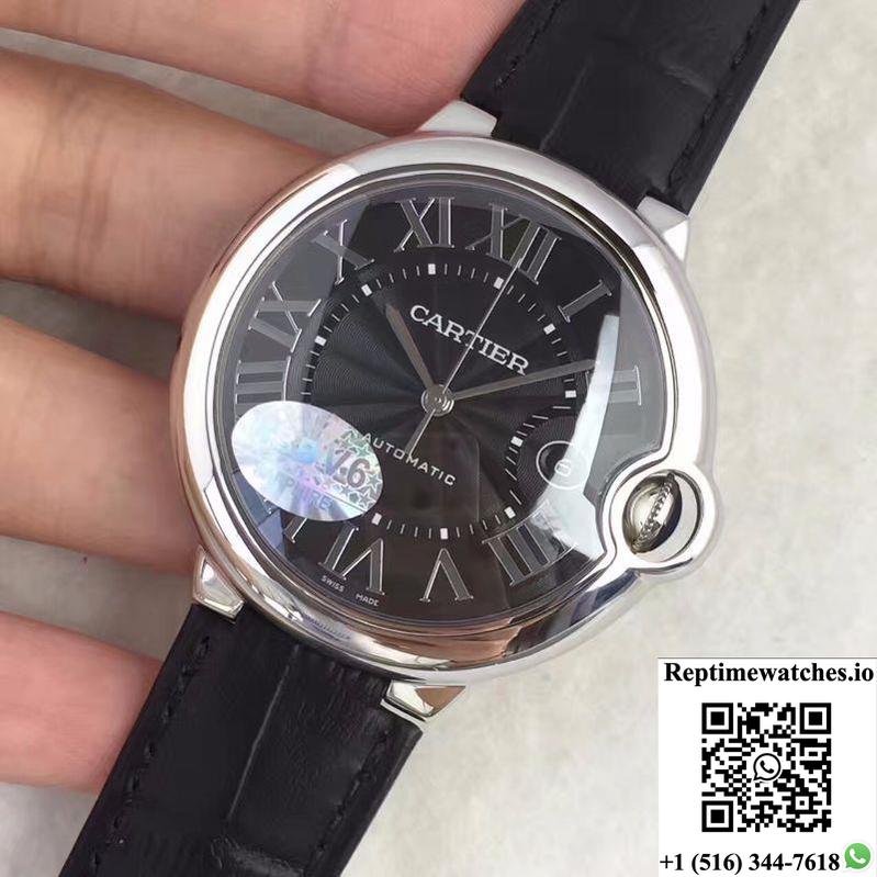 Ballon Bleu De Cartier 42Mm Wsbb0003 V6 Factory Black Dial-Rep Time Watches