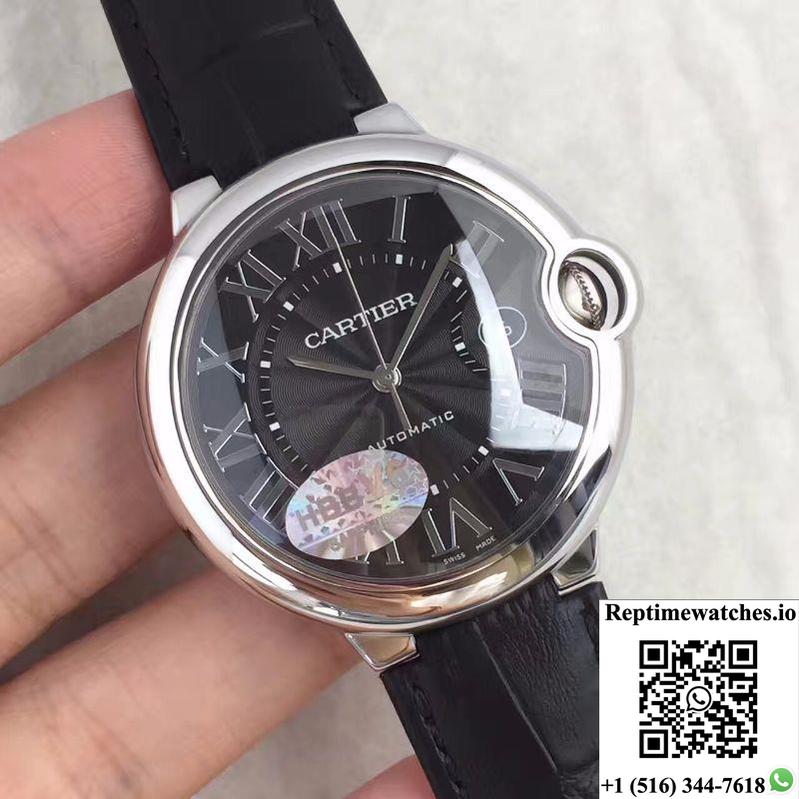 Ballon Bleu De Cartier 42Mm Wsbb0003 V6 Factory Black Dial-Rep Time Watches