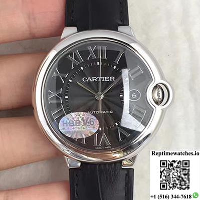 Ballon Bleu De Cartier 42Mm Wsbb0003 V6 Factory Black Dial-Rep Time Watches