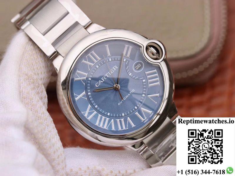 Ballon Bleu De Cartier 42Mm Wsbb0025 V9 Factory Blue Dial-Rep Time Watches
