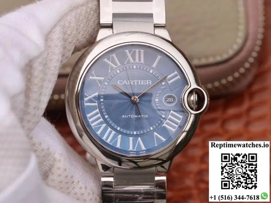 Ballon Bleu De Cartier 42MM WSBB0025 V9 Factory Blue Dial - Watches