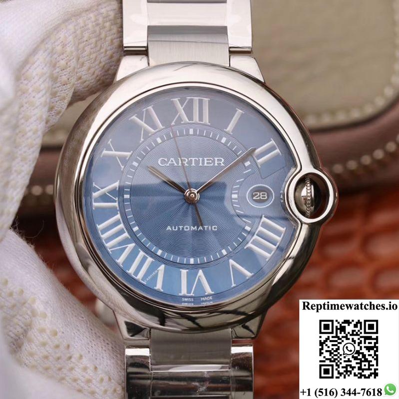 Ballon Bleu De Cartier 42Mm Wsbb0025 V9 Factory Blue Dial-Rep Time Watches