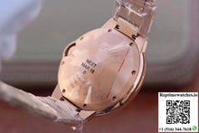 Ballon Bleu De Cartier Ladies 33 WE902062 V9 Factory White Textured Dial - Watches