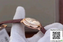 Ballon Bleu De Cartier Ladies 33mm V6 Factory 18K Rose Gold Case White Dial - Watches