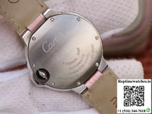 Ballon Bleu De Cartier Ladies 33MM WSBB0002 V6 Factory Pink Dial - Watches