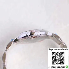 Ballon Bleu De Cartier Ladies W6920033 36MM V6 Factory White Textured Dial - Watches