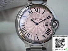 Ballon Bleu De Cartier Pink Dial 33mm V6 Factory - Watches