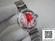 Ballon Bleu De Cartier Pink Dial 33mm V6 Factory - Watches