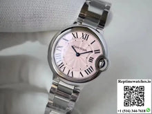 Ballon Bleu De Cartier Pink Dial 33mm V6 Factory - Watches