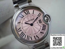 Ballon Bleu De Cartier Pink Dial 33mm V6 Factory - Watches