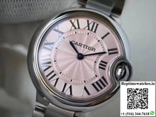 Ballon Bleu De Cartier Pink Dial 33mm V6 Factory - Watches