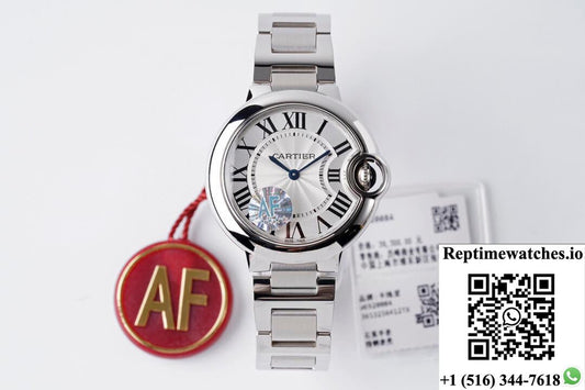 Ballon Bleu De Cartier Quartz 33Mm W6920084 Af Factory Stainless Steel-Rep Time Watches