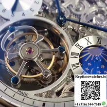 Ballon Bleu De Cartier Tourbillon Silver Dial - Watches