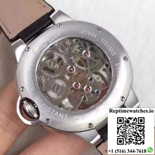 Ballon Bleu De Cartier Tourbillon Silver Dial - Watches