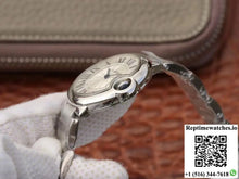 Ballon Bleu De Cartier V6 Factory Silver Dial - Watches