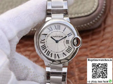 Ballon Bleu De Cartier V6 Factory Silver Dial - Watches