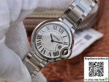 Ballon Bleu De Cartier V6 Factory Silver Dial - Watches