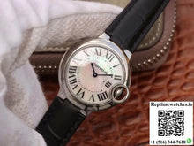 Ballon Bleu De Cartier V6 Factory White Dial - Watches