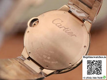 Ballon Bleu De Cartier W69006Z2 42mm TW Factory Rose Gold Diamonds Dial - Watches
