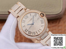 Ballon Bleu De Cartier W69006Z2 42mm TW Factory Rose Gold Diamonds Dial - Watches