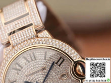 Ballon Bleu De Cartier W69006Z2 42mm TW Factory Rose Gold Diamonds Dial - Watches
