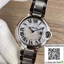 Ballon Bleu De Cartier W6920084 33MM V6 Factory Silver Dial - Watches