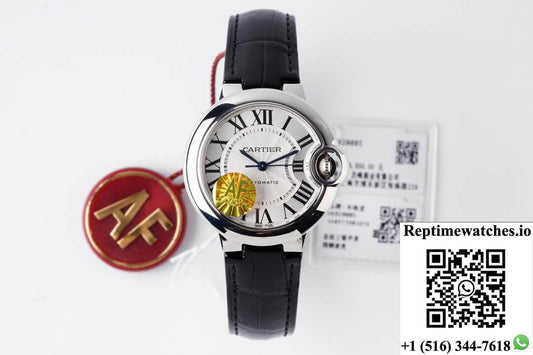 Ballon Bleu De Cartier W6920085 33Mm Af Factory Leather Strap-Rep Time Watches