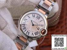Ballon Bleu De Cartier W69201 Ladies 33MM V6 Factory Pink Dial - Watches