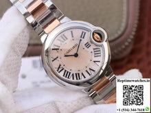 Ballon Bleu De Cartier W69201 Ladies 33MM V6 Factory Pink Dial - Watches